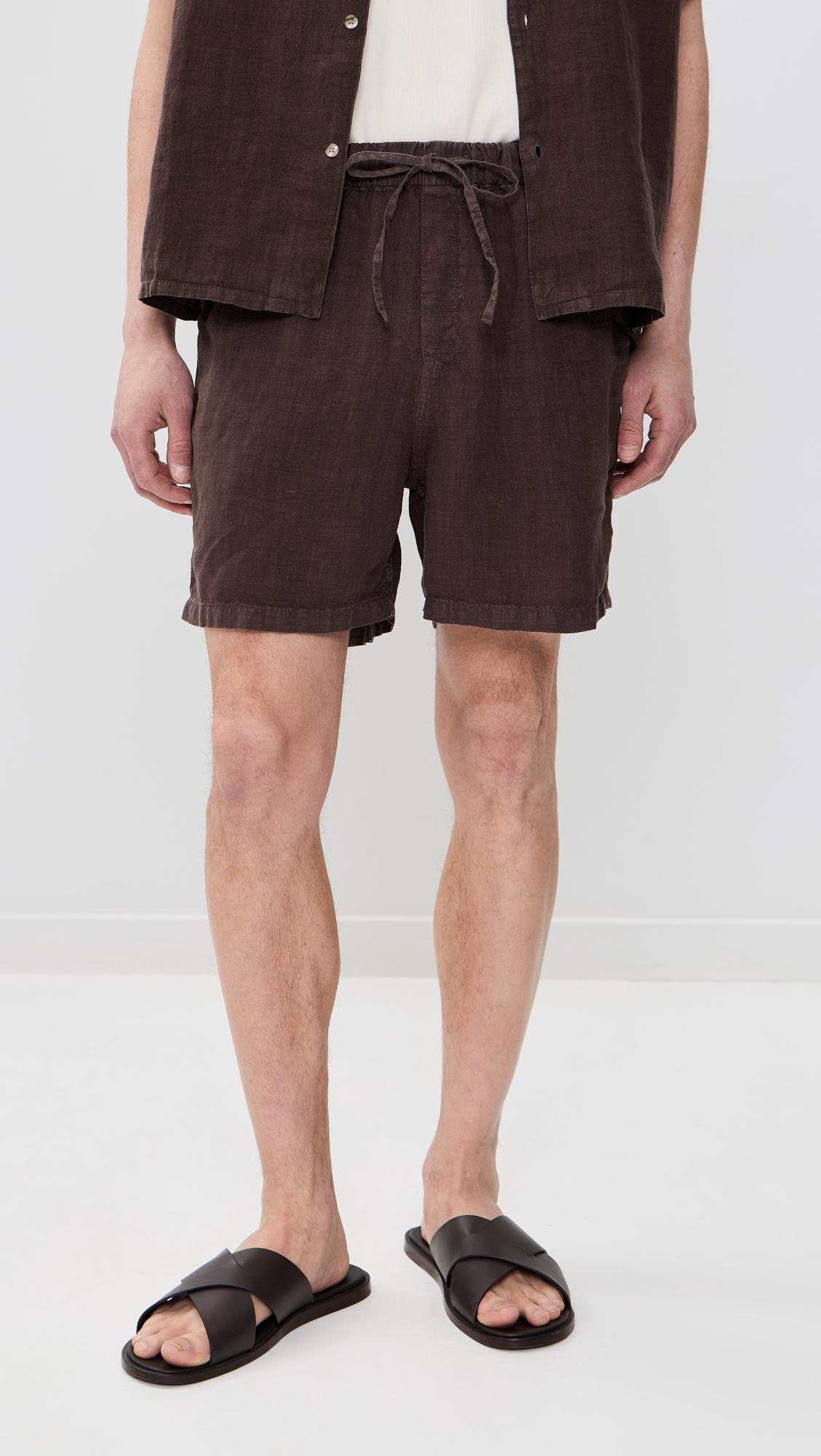Linen Leisure Shorts 5" by BATHER