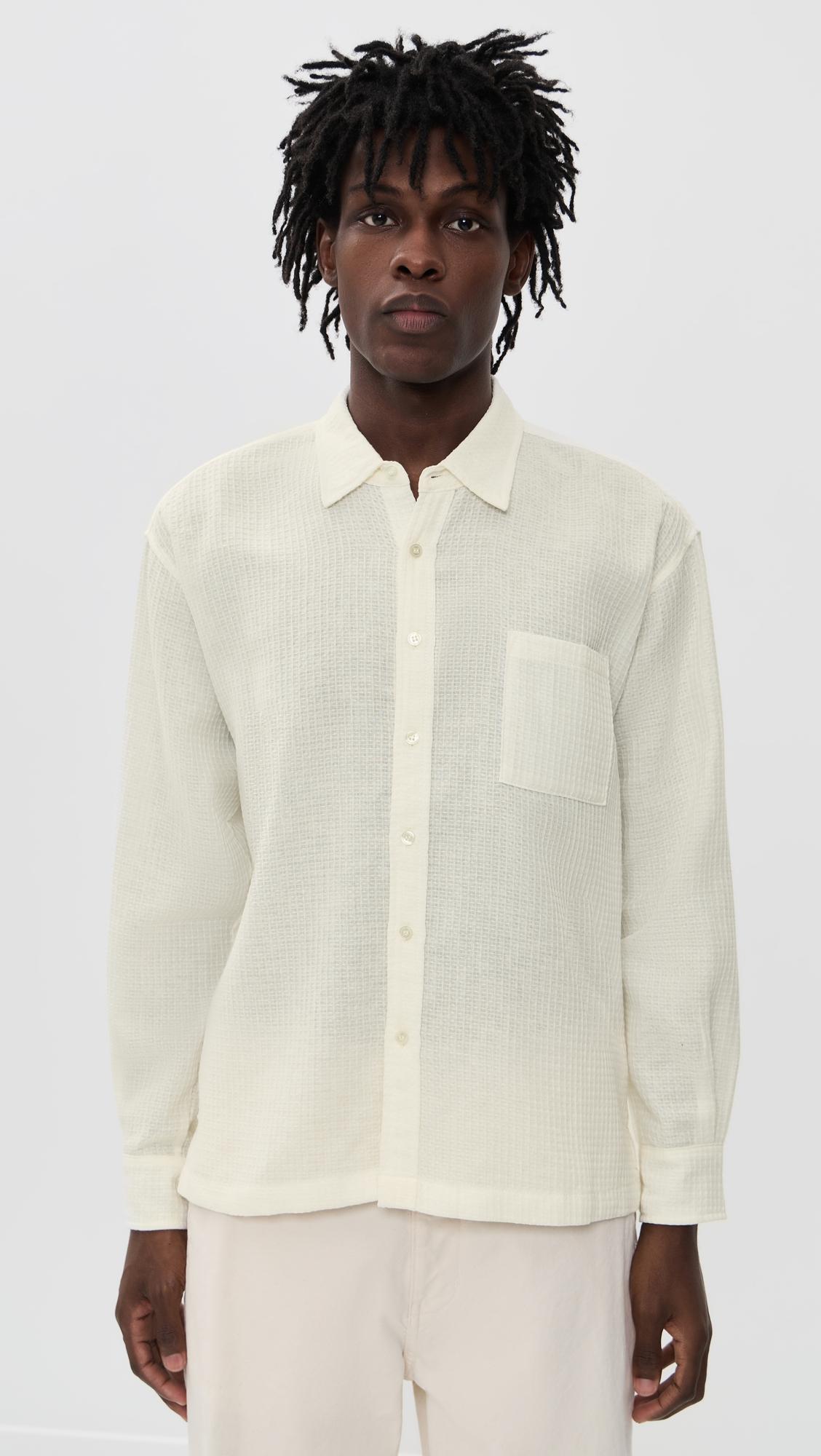 Waffle Leisure Shirt by BATHER