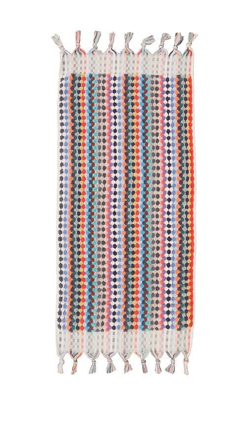 Bathing Culture Cosmic Deadstock Rainbow Hand Towel in Multi by BATHING CULTURE