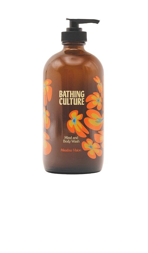 Bathing Culture Meadow Vision Mind And Body Wash Refillable Glass in Beauty by BATHING CULTURE