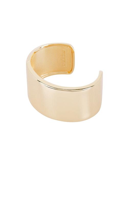 BaubleBar Cleo Cuff in Metallic Gold by BAUBLEBAR