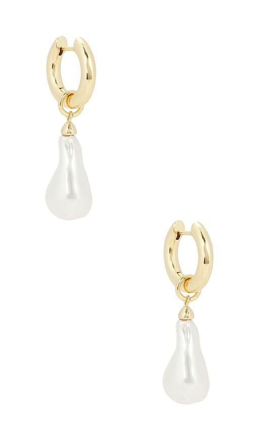 BaubleBar Teagan Pearl Statement Earrings in Ivory by BAUBLEBAR