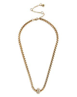 Pav&eacute; Rondelle Jonie Necklace by BAUBLEBAR