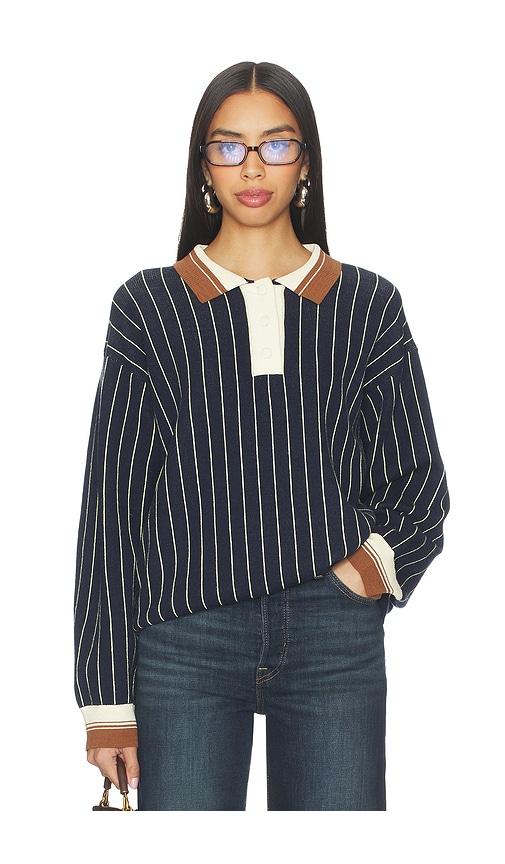 Baum und Pferdgarten Chira Top in Navy,Yellow by BAUM UND PFERDGARTEN