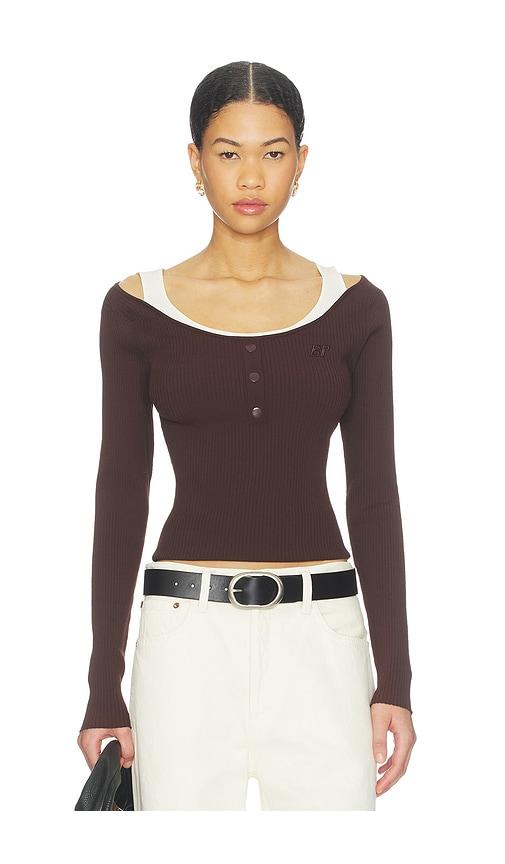 Baum und Pferdgarten Clary Top in Brown by BAUM UND PFERDGARTEN