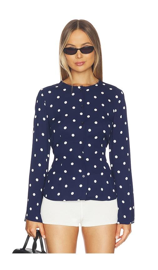 Baum und Pferdgarten Madelie Blouse in Navy by BAUM UND PFERDGARTEN