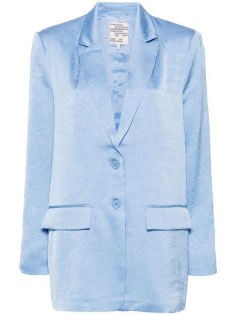 Bertha creased-effect blazer by BAUM UND PFERDGARTEN