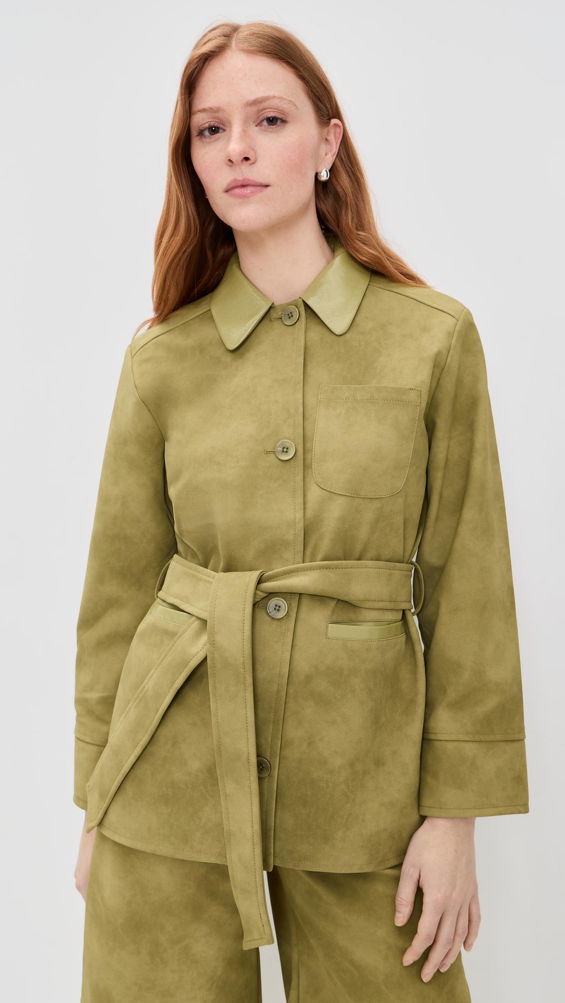 Brodie Faux Leather Jacket by BAUM UND PFERDGARTEN