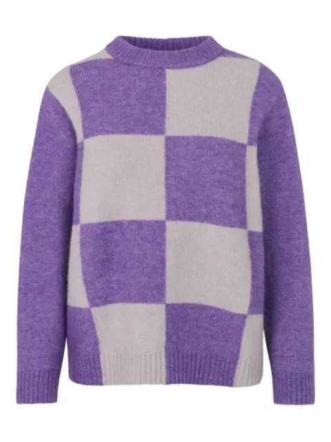 Cecilee checked sweater by BAUM UND PFERDGARTEN