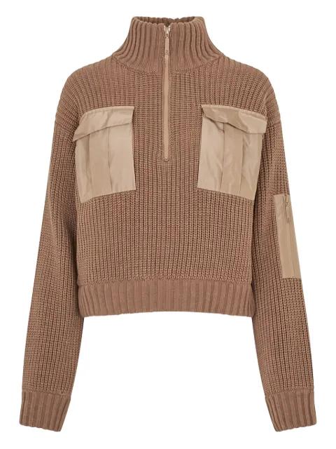 Clyde high-neck sweater by BAUM UND PFERDGARTEN
