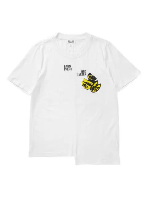 Jawos graphic-print T-shirt by BAUM UND PFERDGARTEN