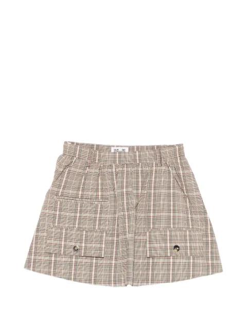 Samaya checked mini skirt by BAUM UND PFERDGARTEN