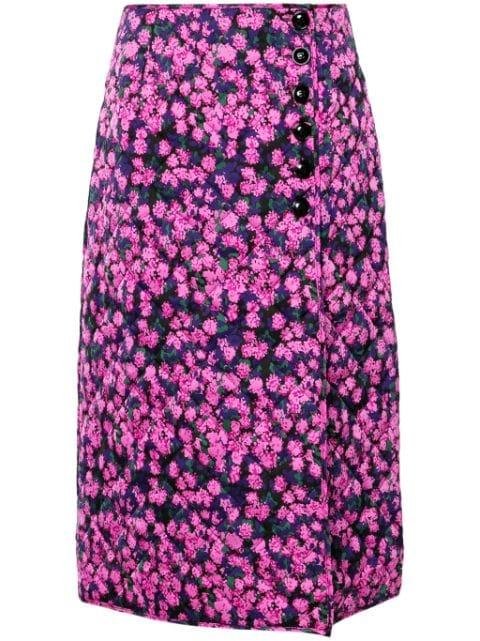 Sania floral-print skirt by BAUM UND PFERDGARTEN