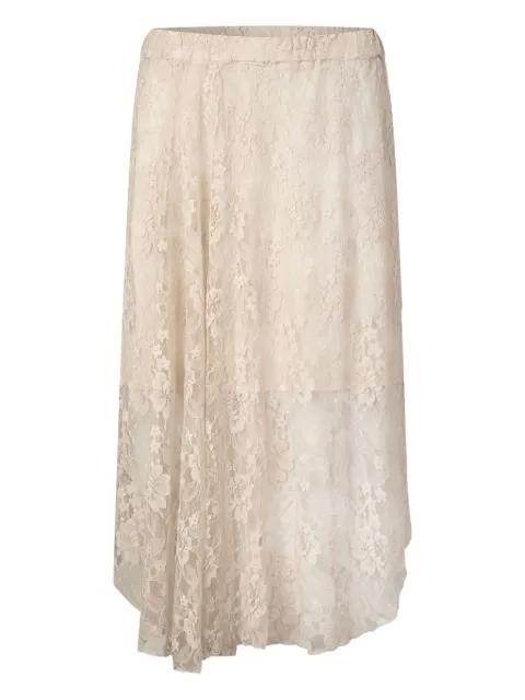 Selmo floral-lace midi skirt by BAUM UND PFERDGARTEN