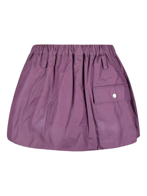 Simona elastic-waist pocket mini A-line skirt by BAUM UND PFERDGARTEN