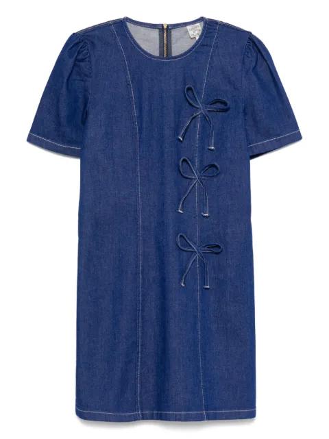 denim mini dress by BAUM UND PFERDGARTEN