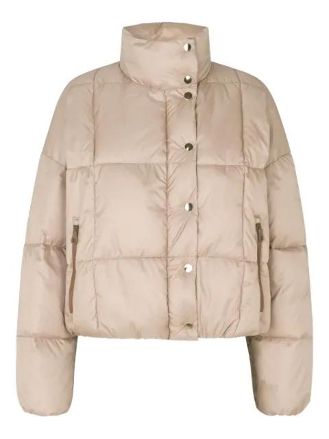 quilted-design puffer jacket by BAUM UND PFERDGARTEN