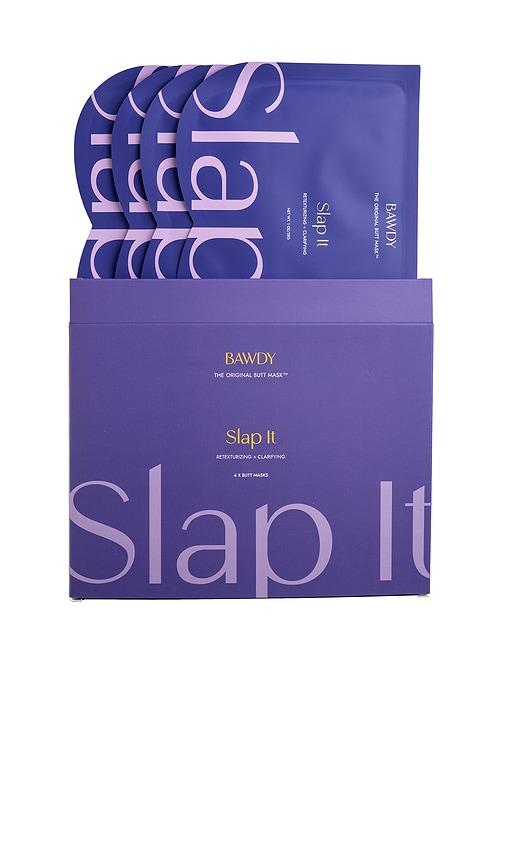 BAWDY Slap It Butt Sheet Mask 4 Pack in Beauty by BAWDY