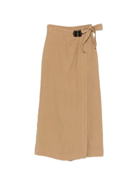 beaded tie trousers by BAZAR DELUXE
