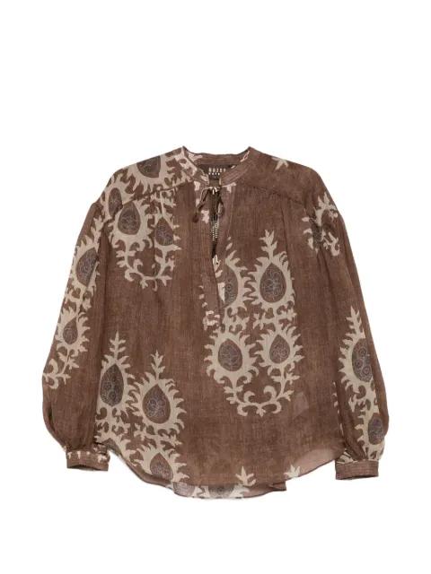 floral-print blouse by BAZAR DELUXE