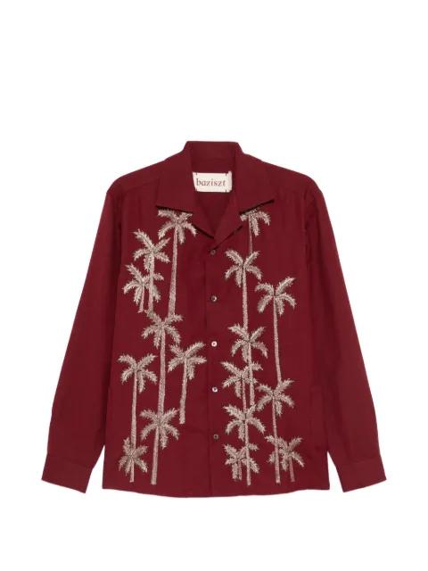 palm-tree shirt by BAZISZT