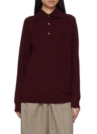 x Dreyden Multi-Tasker Mini Merino Wool Polo Sweater by BAZ&FRIENDS