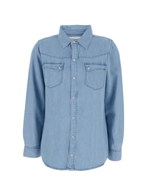 Adali button-front denim shirt by BA&SH
