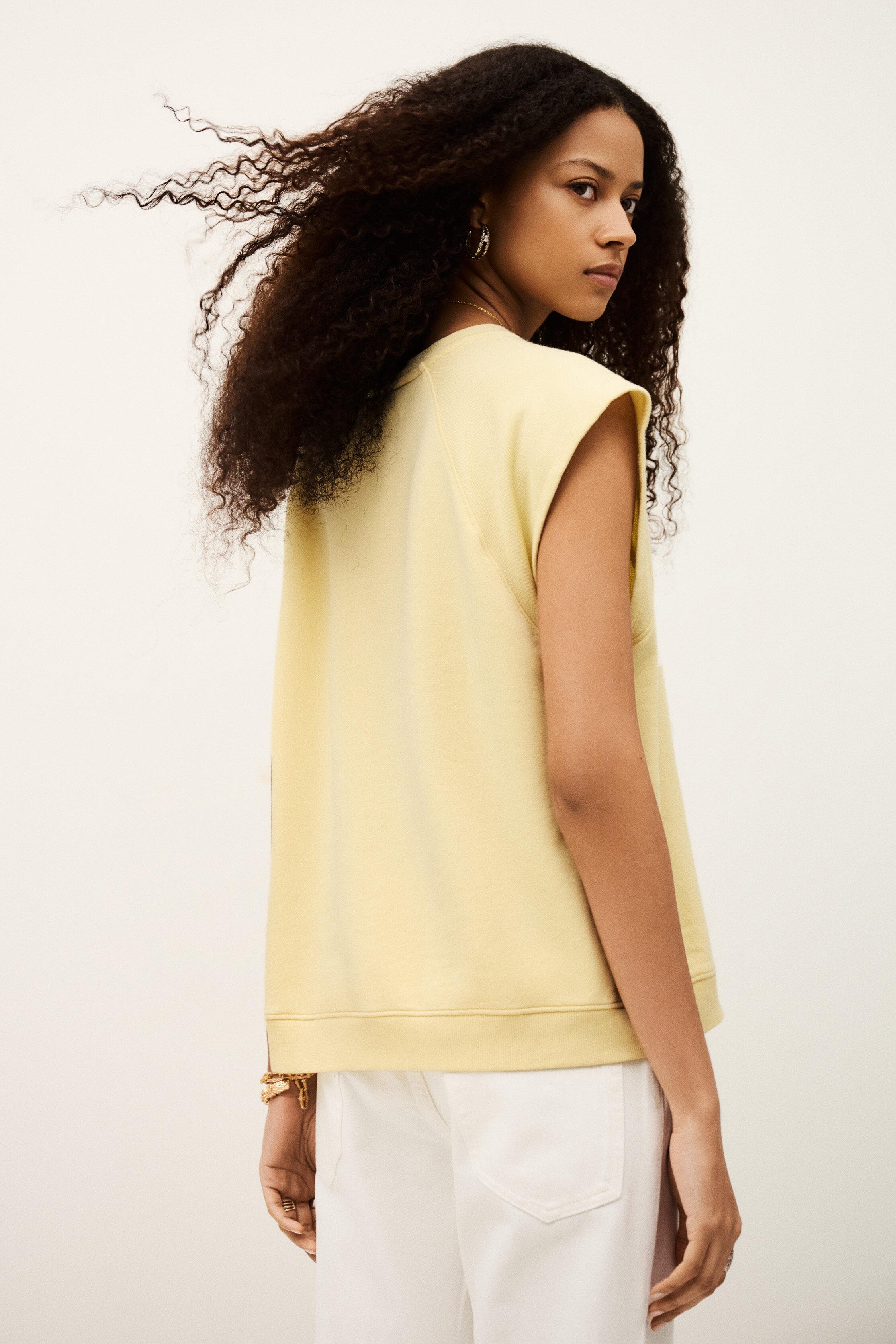 BEATA sleeveless sweatshirt by BA&SH