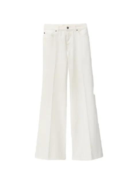 Badou pressed-crease wide-leg jeans by BA&SH