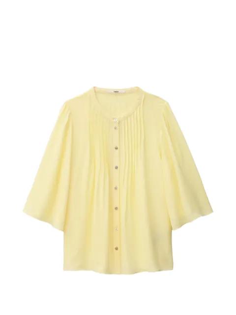 Barna pleated blouse by BA&SH