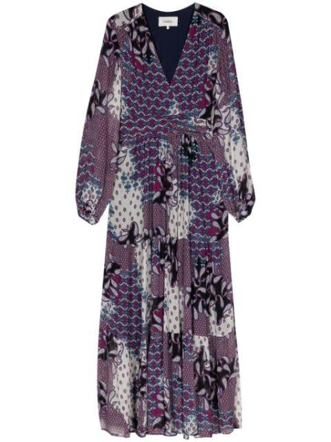 Bossy graphic-print dress by BA&SH