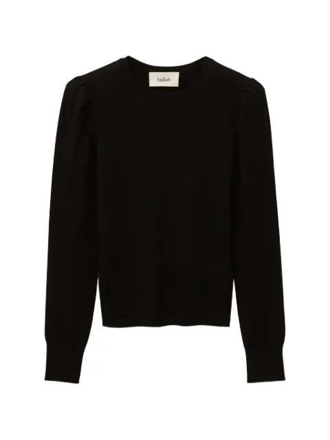 Britania puff-sleeve knitwear by BA&SH