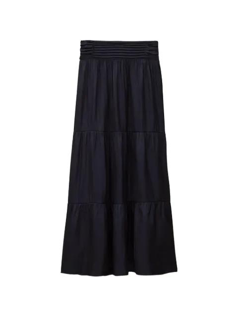 Camyla tiered gathered-design skirt by BA&SH