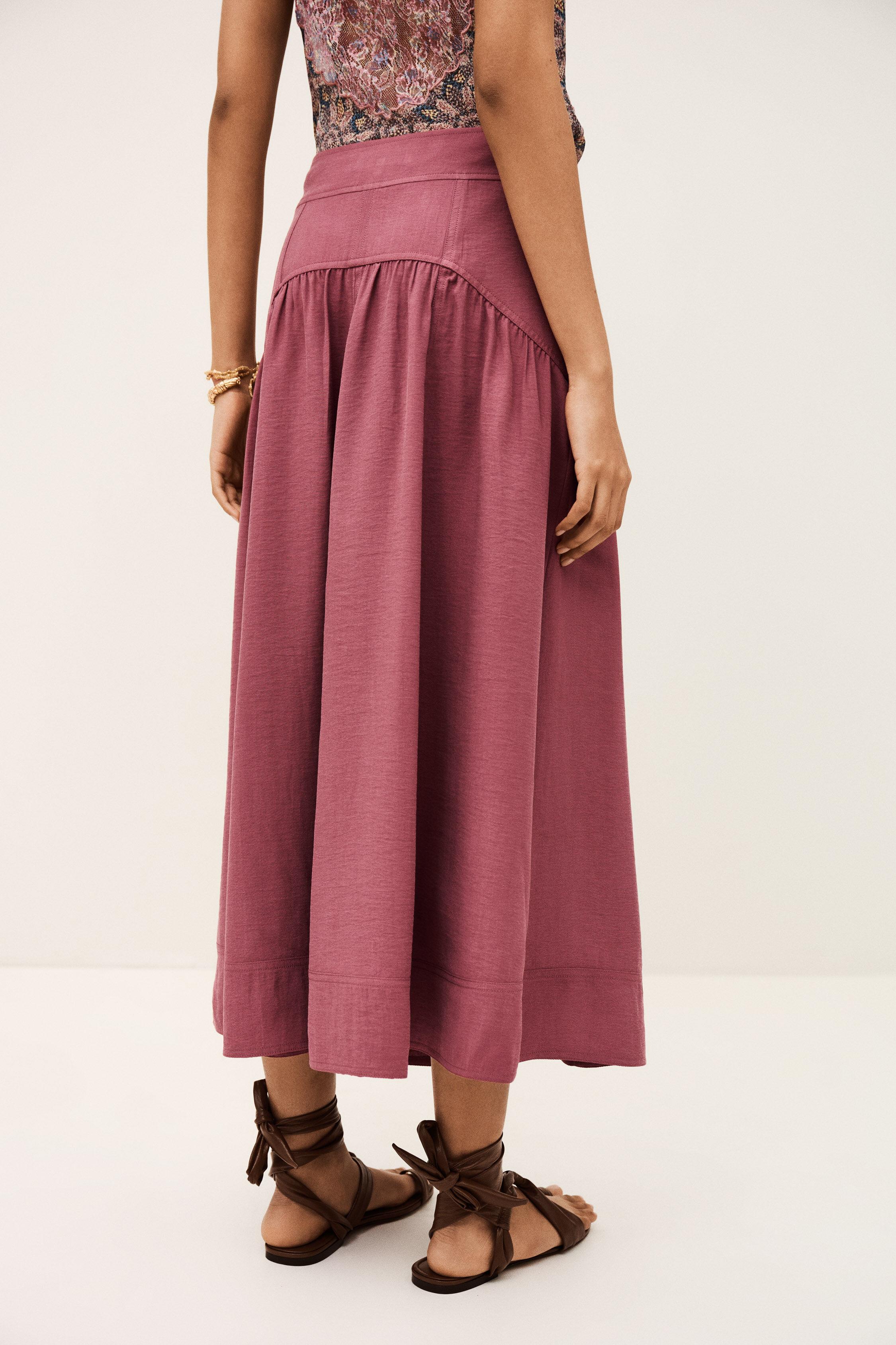 DONIA midi skirt by BA&SH