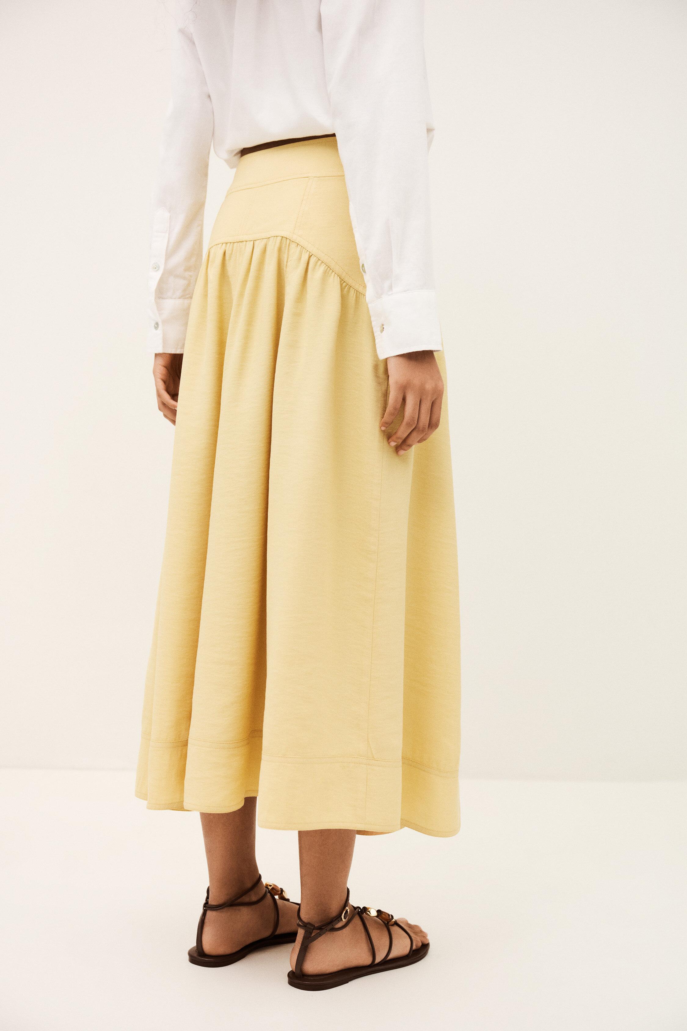 DONIA midi skirt by BA&SH