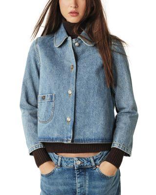 Denim Collared Jacket by BA&SH