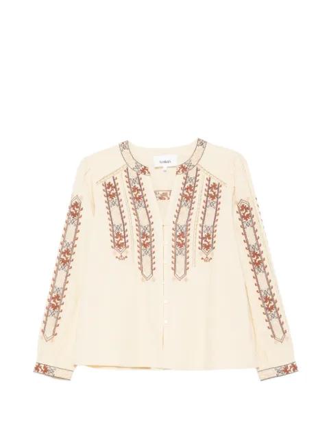 Faustina embroidered blouse by BA&SH