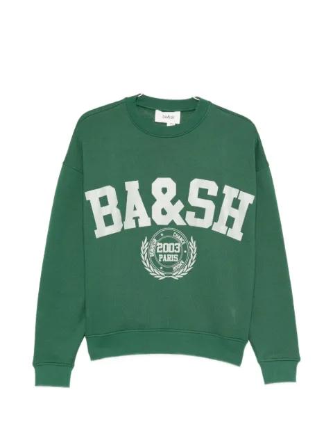 Fenja logo graphic sweater by BA&SH