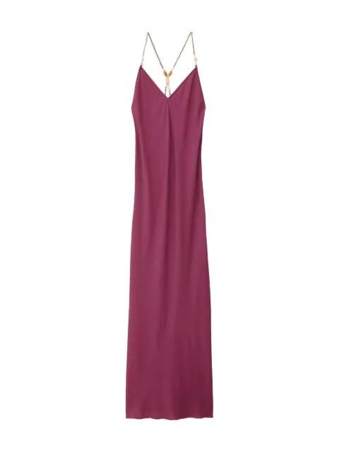 Hany bead-embellished crinkled maxi dress by BA&SH