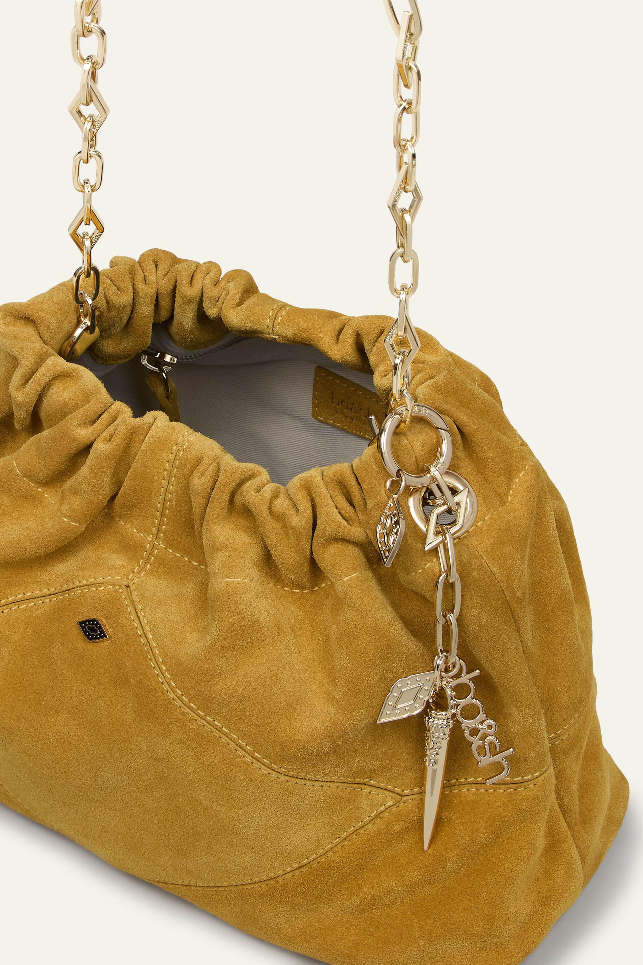 JUNE mini suede tote bag by BA&SH