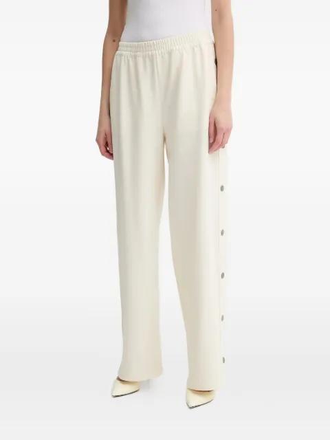 Josta elastic-waist button-detail track pants by BA&SH