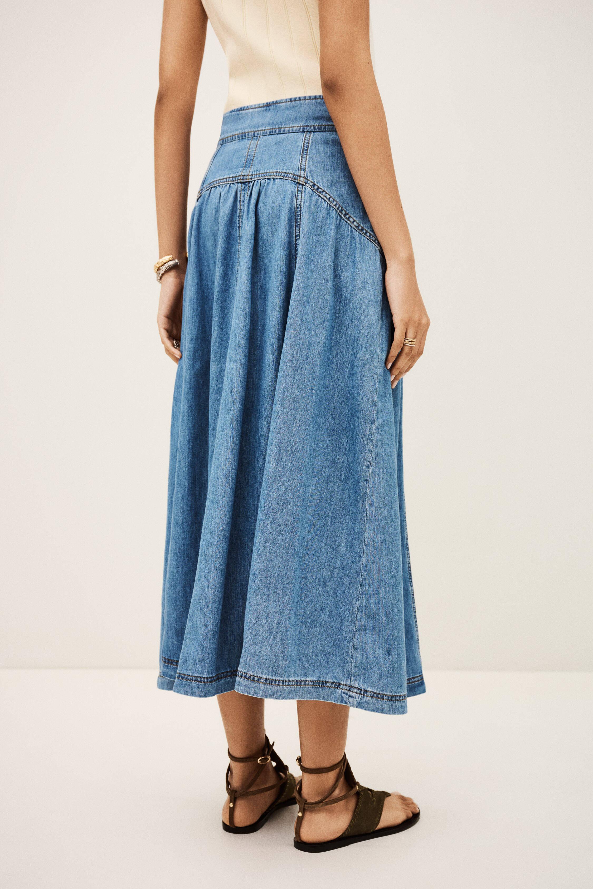 LONIA midi skirt by BA&SH
