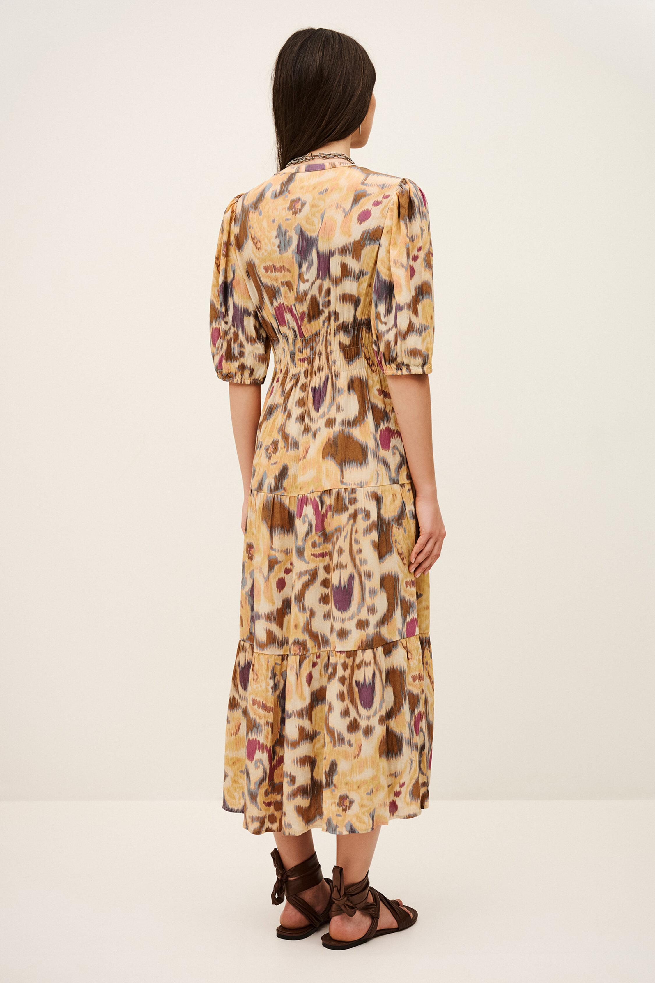 MADELIA patterned midi dress by BA&SH