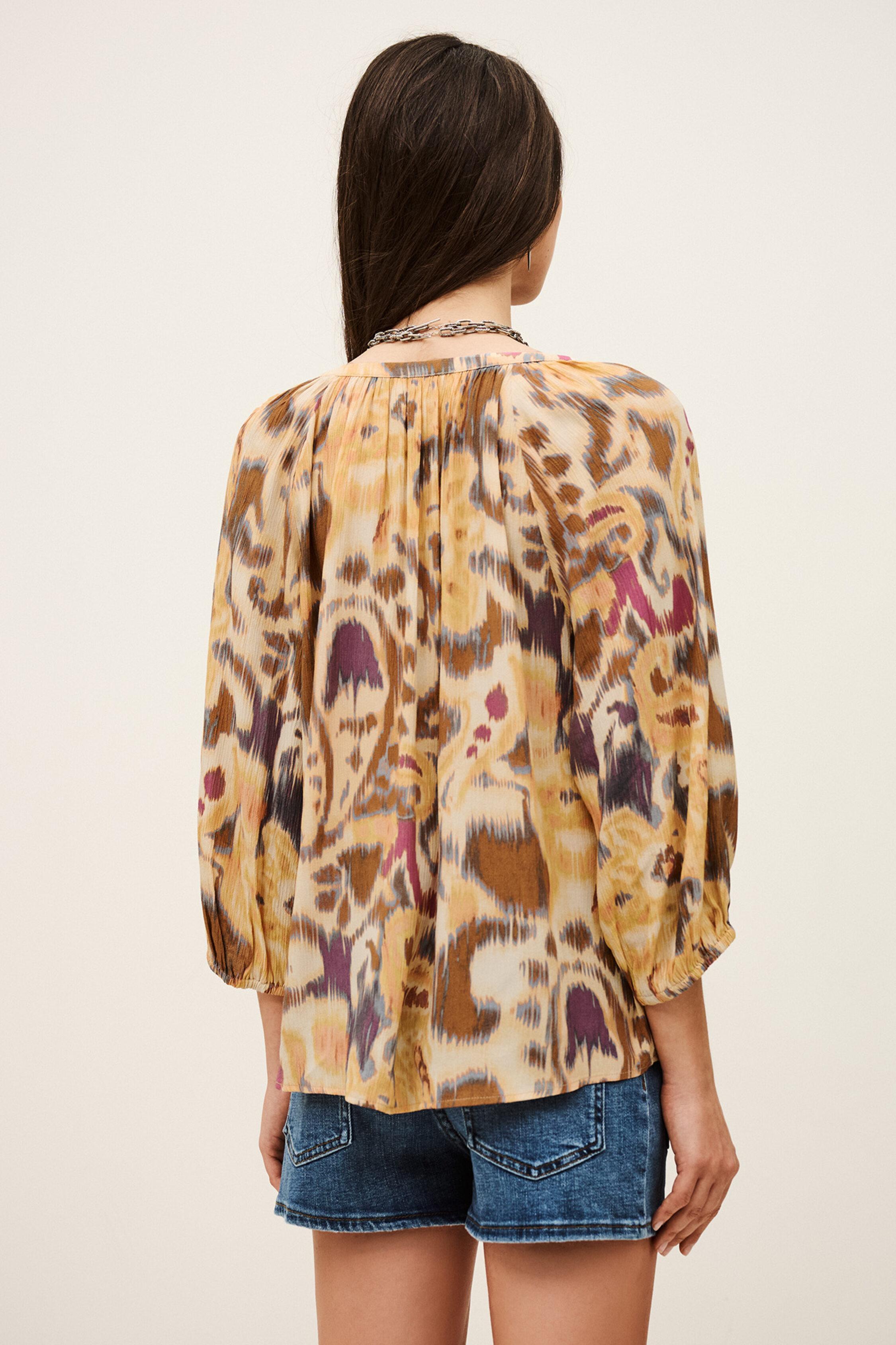 MAELLE patterned shirt by BA&SH