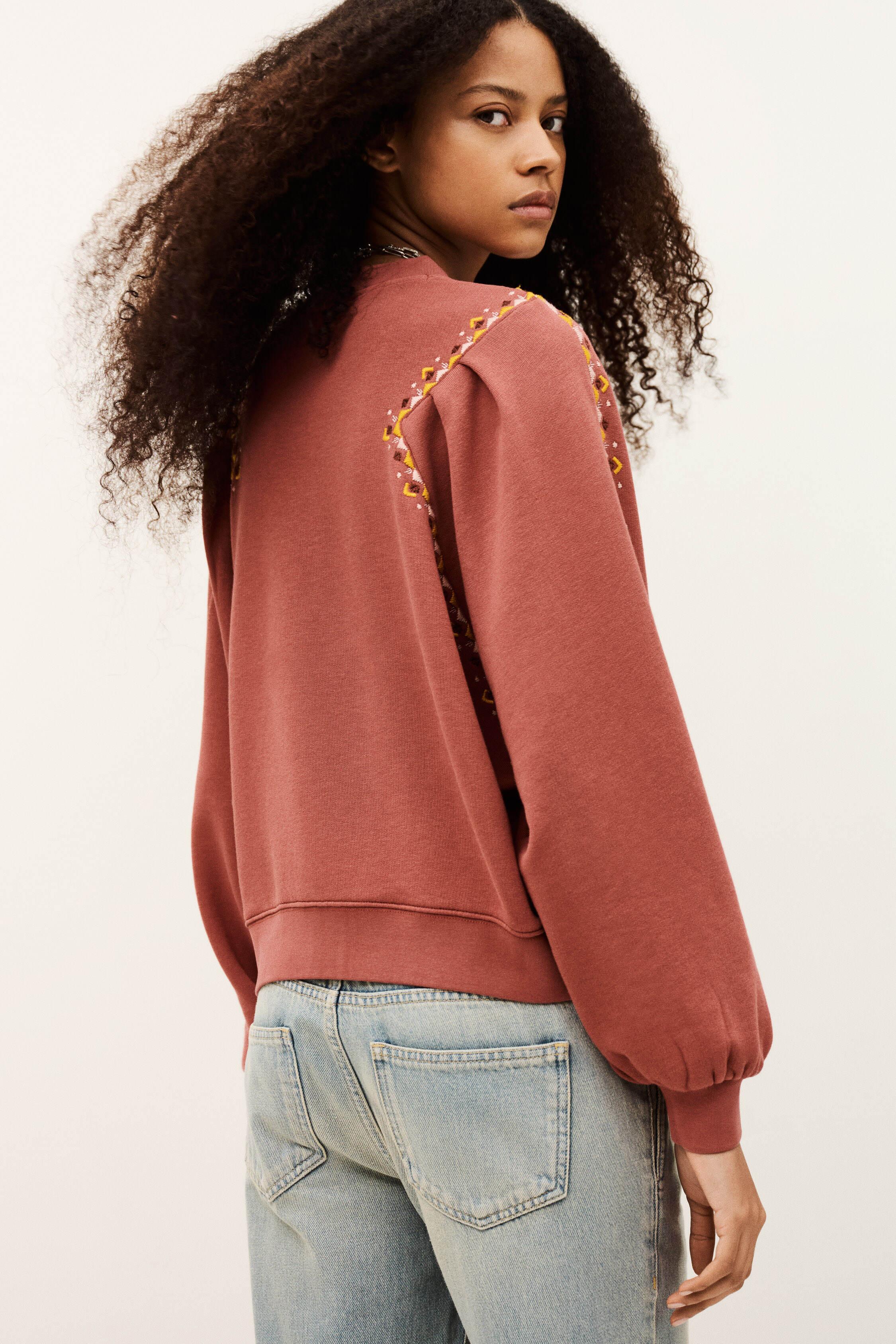 MESTA embroidered sweatshirt by BA&SH