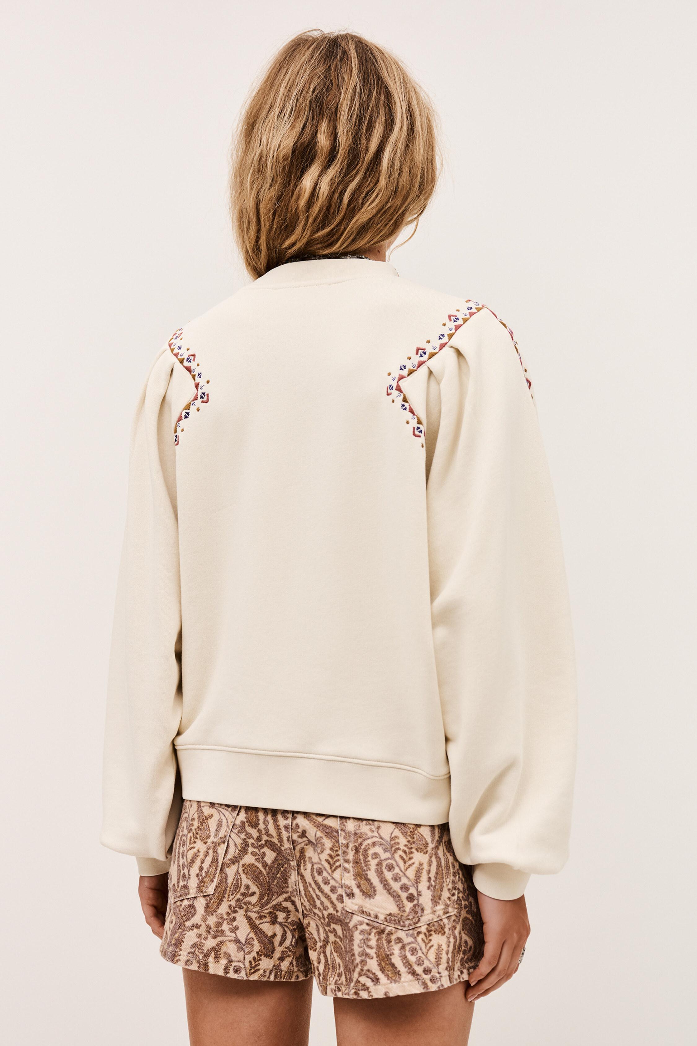 MESTA embroidered sweatshirt by BA&SH