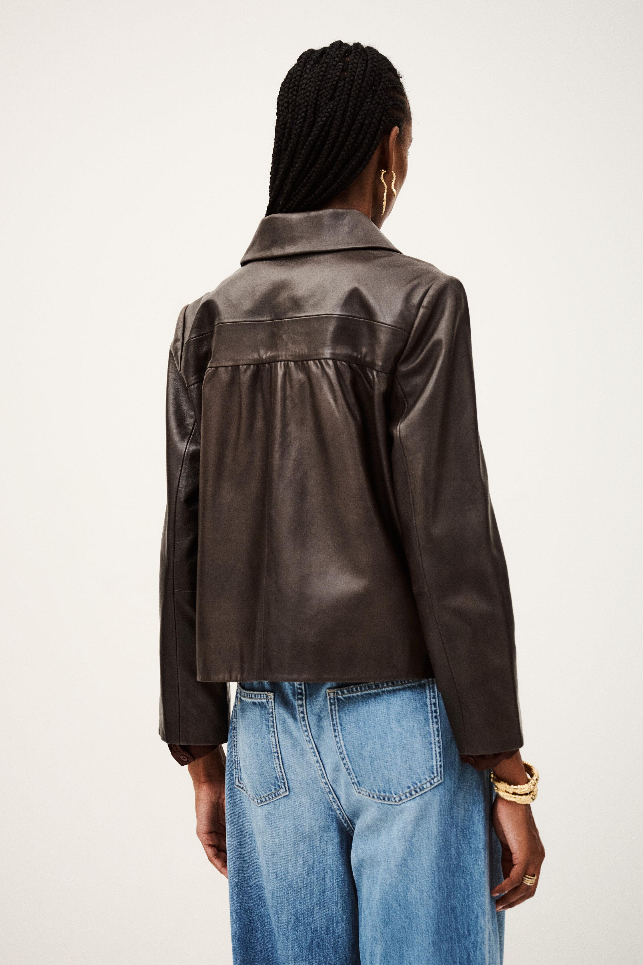 MILOS peter pan collar jacket by BA&SH