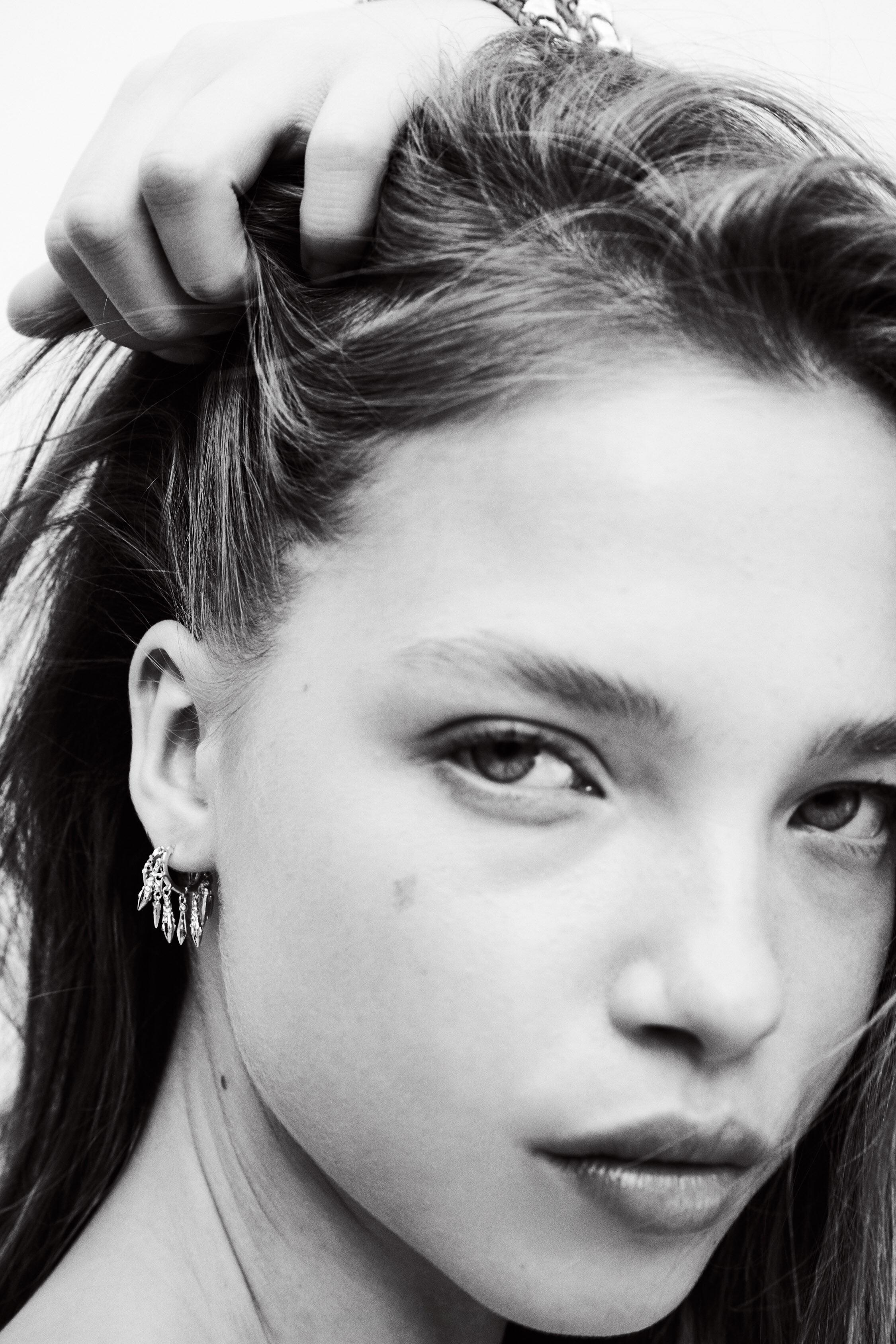 MINA hoop earring by BA&SH