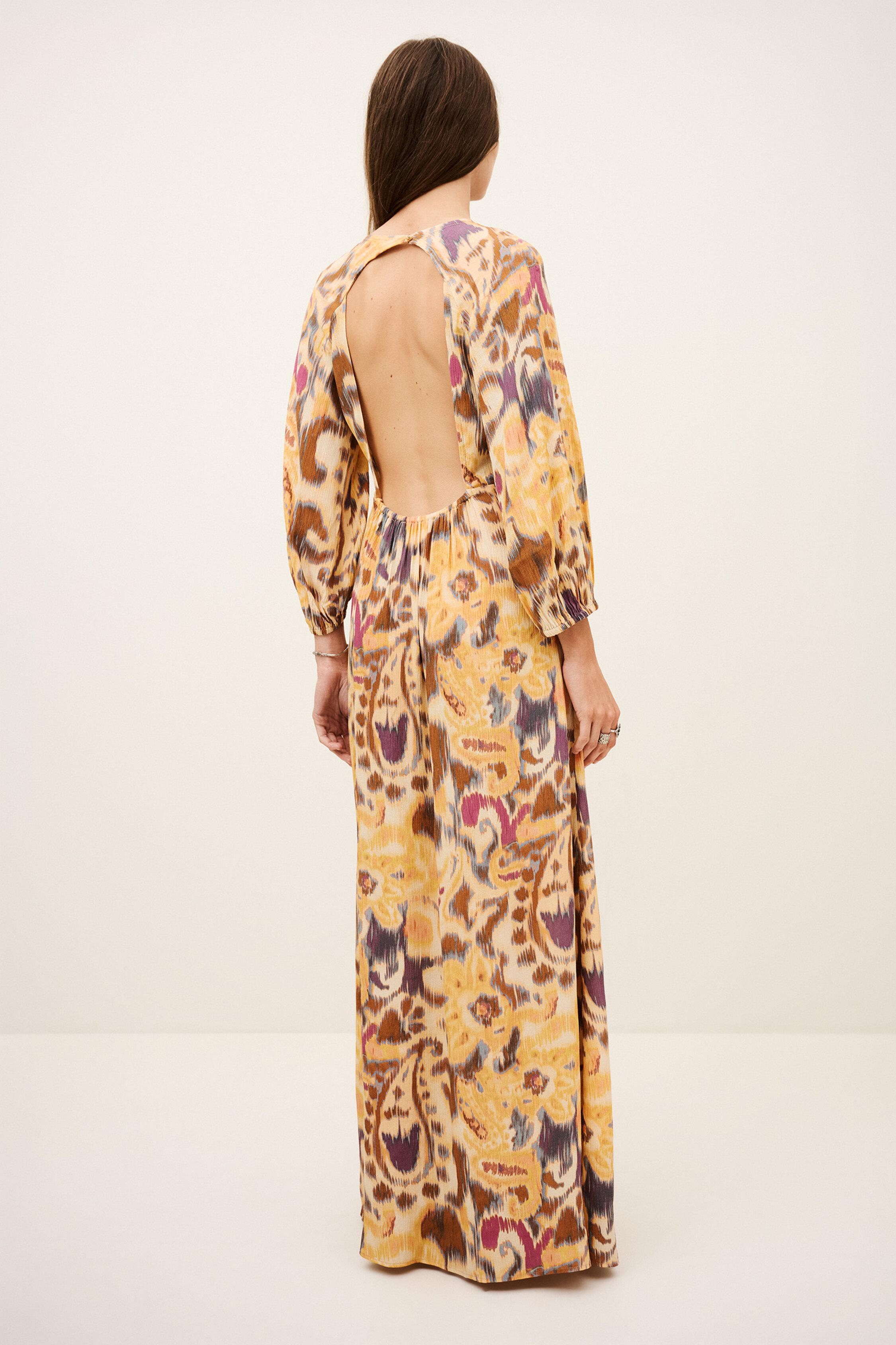 MOLINA open-back maxi dress by BA&SH