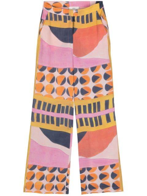 Mallory wide-leg trousers by BA&SH